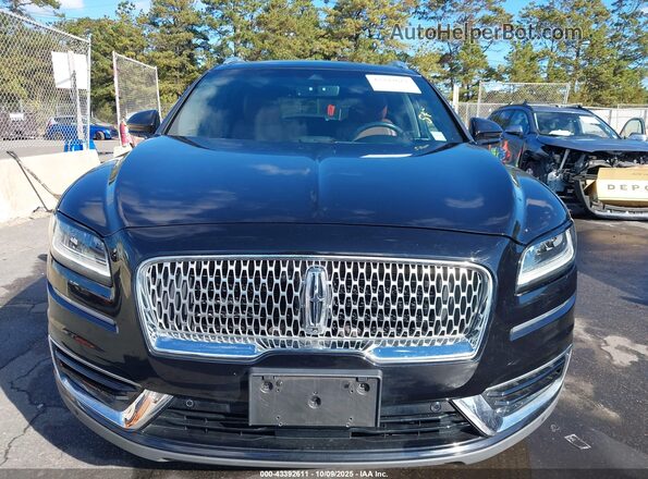 2LMPJ8K99LBL30356 2020 LINCOLN NAUTILUS Черный Вид спереди