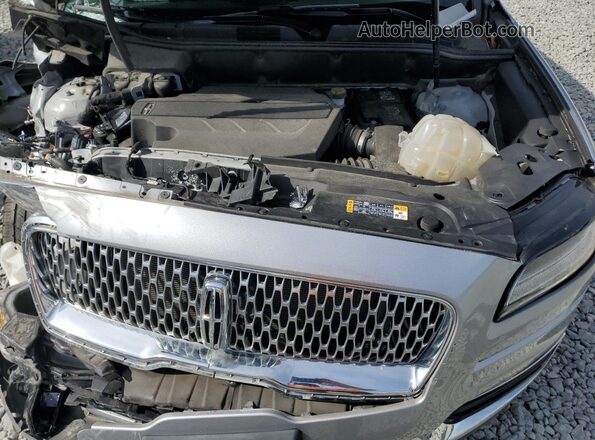 2LMPJ8KP2LBL05765 2020 LINCOLN NAUTILUS Gray Widok komory silnika