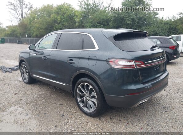 2LMPJ8KP2NBL15120 2022 LINCOLN NAUTILUS Синий Задняя левая четверть