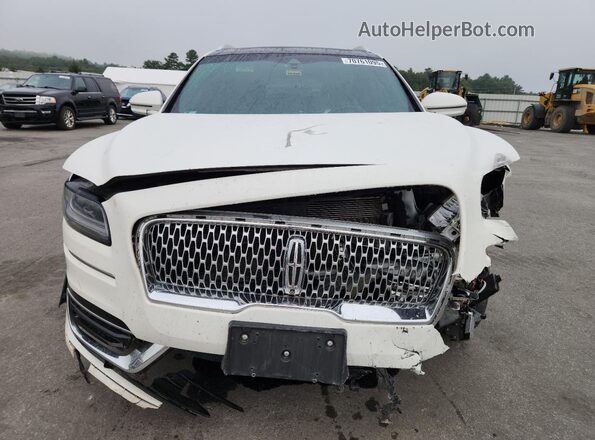 2LMPJ8KP6LBL21984 2020 LINCOLN NAUTILUS White წინა ხედი