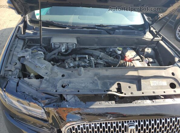 2LMPJ8KP6NBL22636 2022 LINCOLN NAUTILUS Black ძრავის განყოფილების ხედი