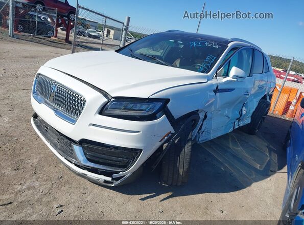 2LMPJ8KP9LBL12051 2020 LINCOLN NAUTILUS White Передня ліва чверть