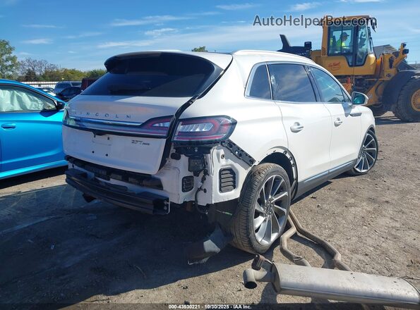 2LMPJ8KP9LBL12051 2020 LINCOLN NAUTILUS White Задня права чверть