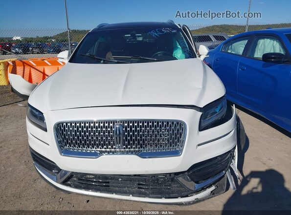 2LMPJ8KP9LBL12051 2020 LINCOLN NAUTILUS White Вид щитка приладів