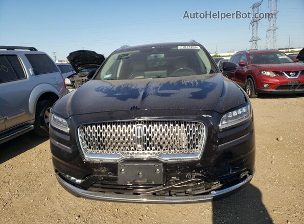 2LMPJ8KP9NBL04650 2022 LINCOLN NAUTILUS Black Widok z przodu