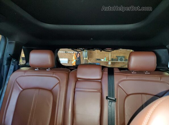 2LMPJ8LP3GBL29092 2016 LINCOLN MKX Brown უკანა სავარძლების ხედი
