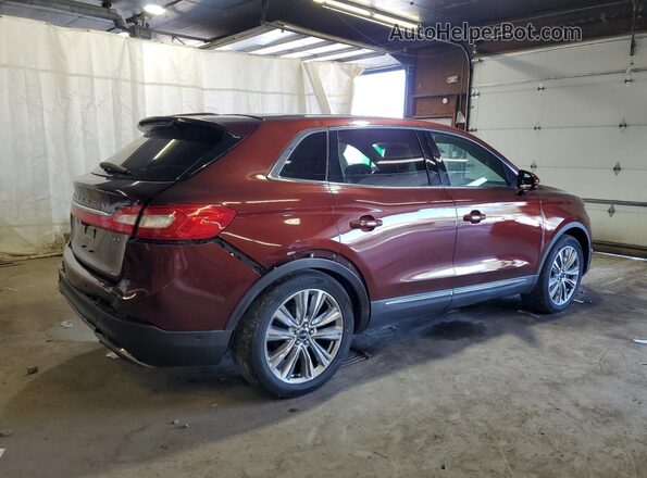 2LMPJ8LP3GBL29092 2016 LINCOLN MKX Brown უკანა მარჯვენა