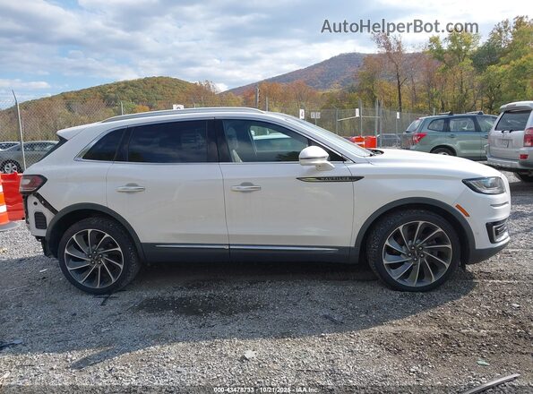 2LMPJ8LP6KBL10920 2019 LINCOLN NAUTILUS White Widok wnętrza 360 stopni
