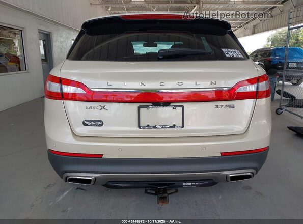 2LMTJ8LP8GBL52043 2016 LINCOLN MKX White 