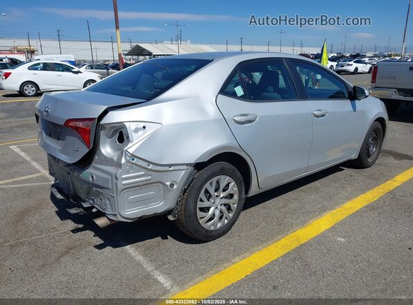 2T1BURHE3JC066597 2018 TOYOTA LL Silver 