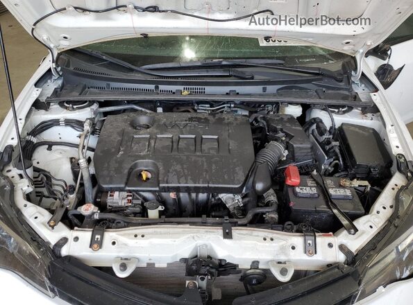2T1BURHE7KC165005 2019 TOYOTA LL White უკანა სალონის ხედი