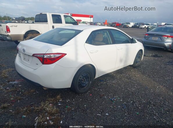 2T1BURHEXGC517128 2016 TOYOTA LL White Rear right