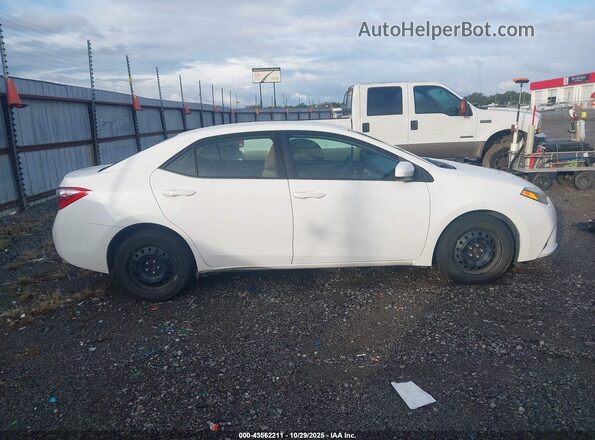 2T1BURHEXGC517128 2016 TOYOTA LL White Rear interior view