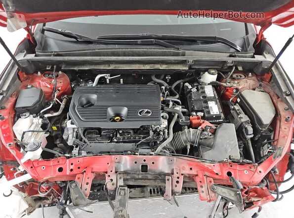 2T2ADCAZ8PC004865 2023 LEXUS NX Red Вид підкапотного простору