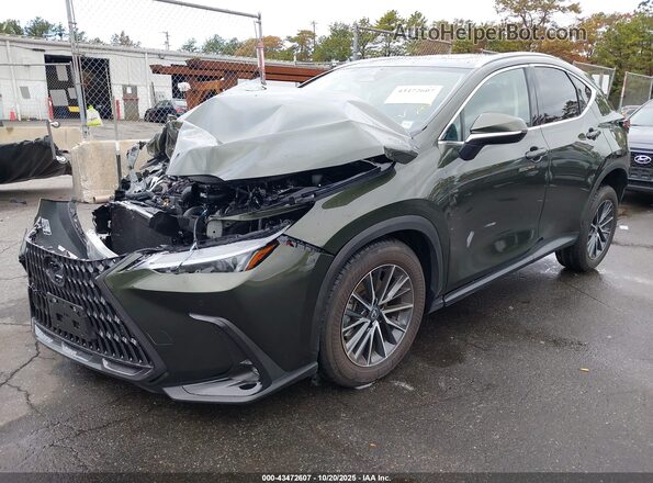 2T2AGCEZ7SC086971 2025 LEXUS NX 350 Зеленый Передняя левая четверть