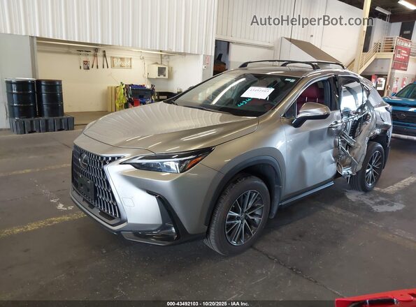 2T2AKCEZ7RC018534 2024 LEXUS NX 350H Gray Vista tres cuartos delantera izquierda