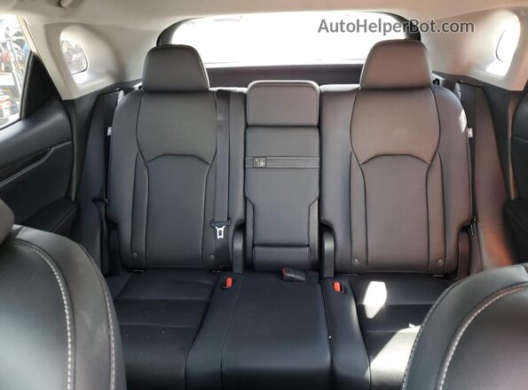 2T2AZMAA2MC198273 2021 LEXUS RX White უკანა სავარძლების ხედი