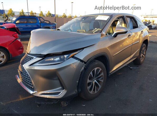 2T2AZMAA5MC198297 2021 LEXUS RX 350 Серый Передняя левая четверть