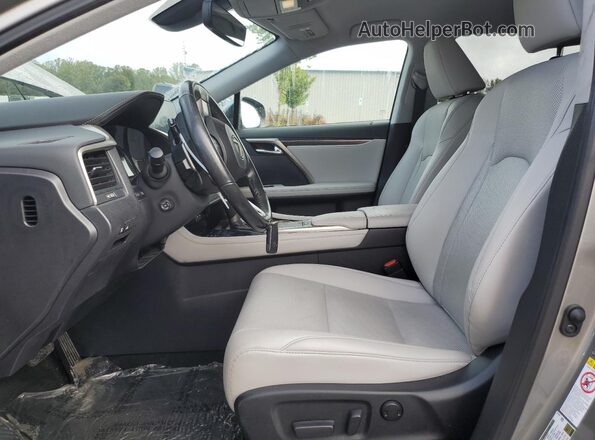 2T2AZMDA6LC217093 2020 LEXUS RX Beige წინა სალონის ხედი