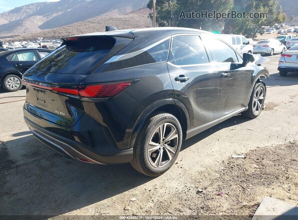 2T2BAMBA9RC039218 2024 LEXUS RX 350 Black Задня права чверть