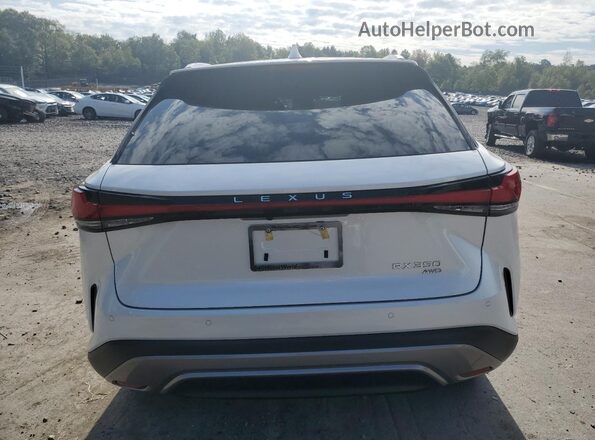 2T2BAMCA1RC042192 2024 LEXUS RX White Вид ззаду