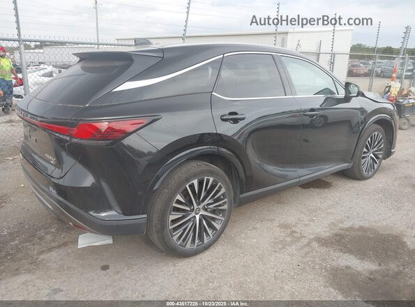 2T2BAMCA2RC081180 2024 LEXUS RX 350 Черный Задняя правая четверть