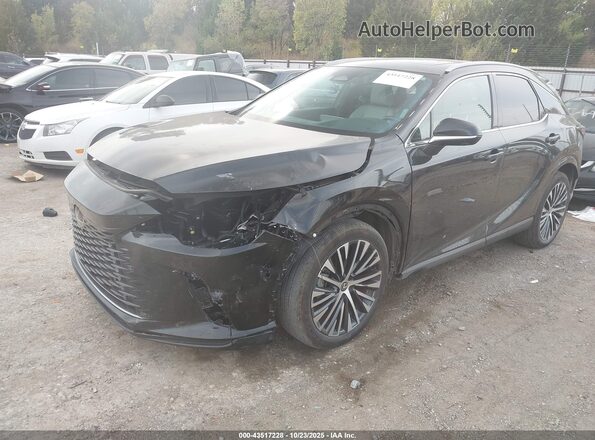 2T2BAMCA2RC081180 2024 LEXUS RX 350 Черный Передняя левая четверть