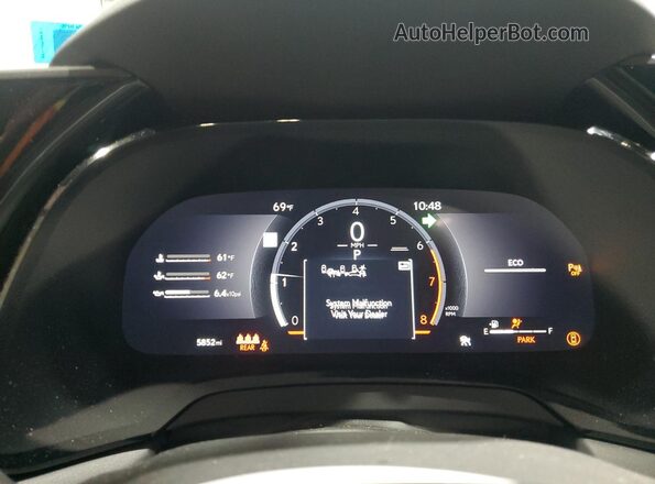 2T2BAMCA5SC106272 2025 LEXUS RX Gray Vista del cuadro de instrumentos