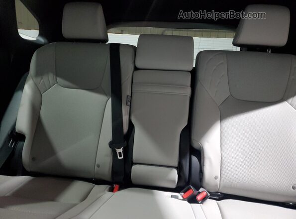 2T2BAMCA5SC106272 2025 LEXUS RX Gray Vista de los asientos traseros