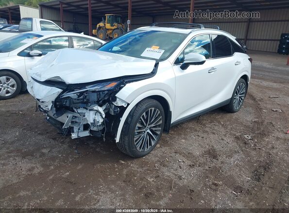 2T2BAMCA8RC079451 2024 LEXUS RX 350 White წინა მარცხენა ხედი სამი მეოთხედიდან