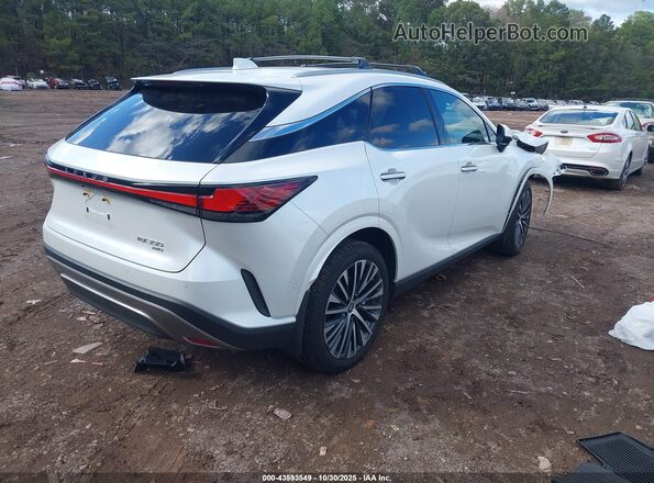 2T2BAMCA8RC079451 2024 LEXUS RX 350 White უკანა მარჯვენა
