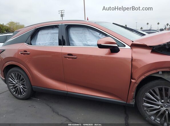 2T2BBMCA0PC007668 2023 LEXUS RX 350H Коричневый Панорамный вид салона 360°