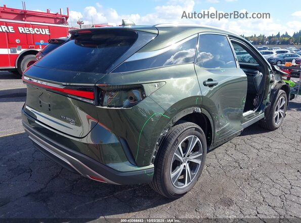2T2BBMCA0PC010442 2023 LEXUS RX 350H Green უკანა მარჯვენა