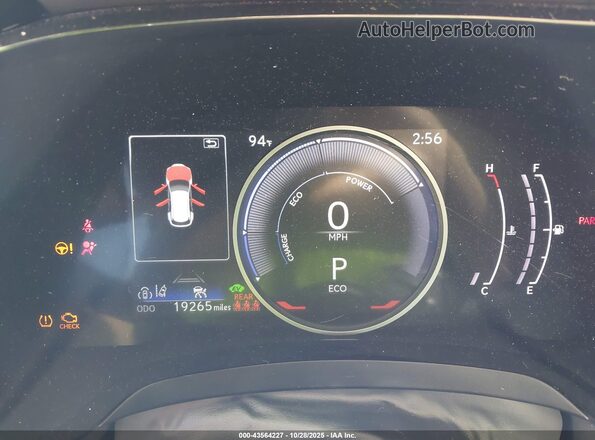 2T2BBMCA3RC032812 2024 LEXUS RX 350H Red Vista de los asientos traseros