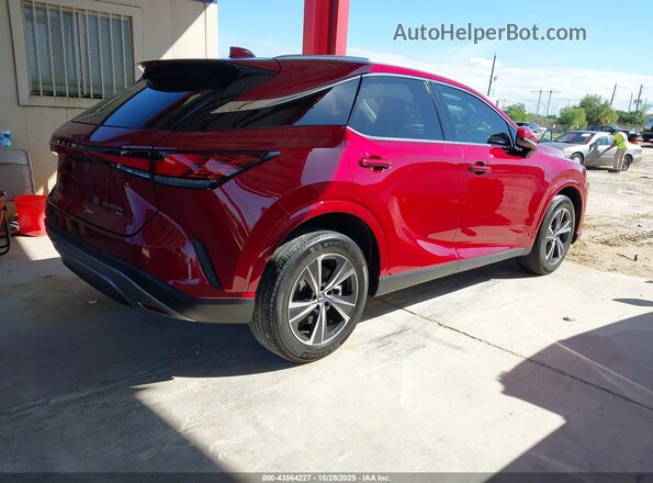 2T2BBMCA3RC032812 2024 LEXUS RX 350H Red Trasero derecho