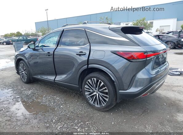 2T2BBMCA5RC049286 2024 LEXUS RX 350H Gray Trasero izquierdo