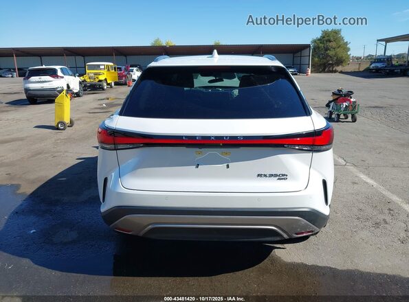 2T2BBMCA6PC011496 2023 LEXUS RX 350H White 