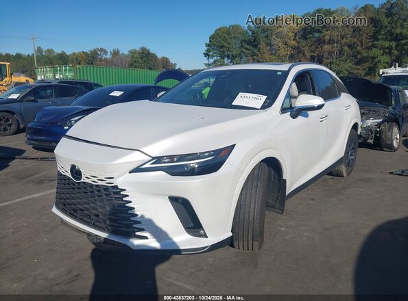 2T2BBMCA6RC063617 2024 LEXUS RX 350H White Передня ліва чверть