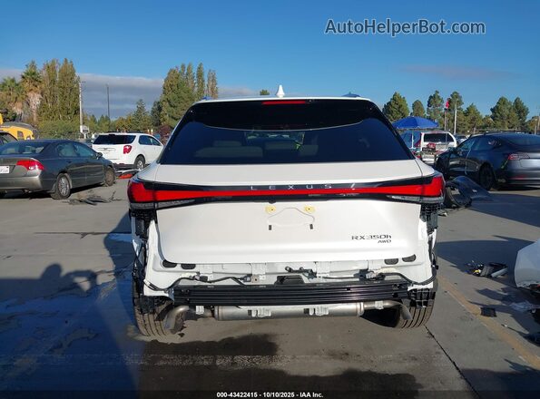 2T2BBMCA6SC071481 2025 LEXUS RX 350H White 