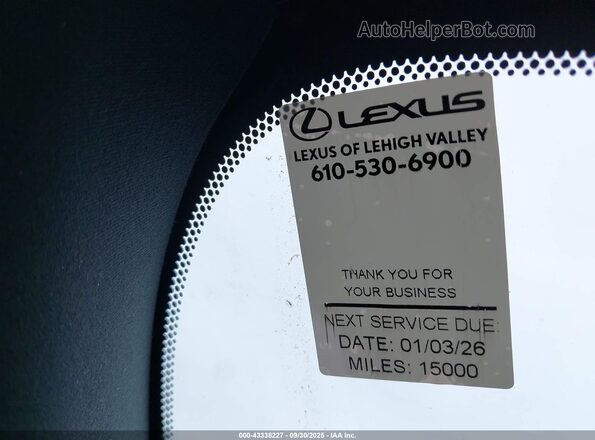 2T2BBMCA9SC074035 2025 LEXUS RX 350H White 