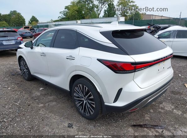 2T2BBMCA9SC074035 2025 LEXUS RX 350H White Rear left
