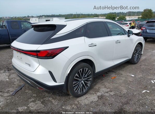 2T2BBMCA9SC074035 2025 LEXUS RX 350H White Rear right