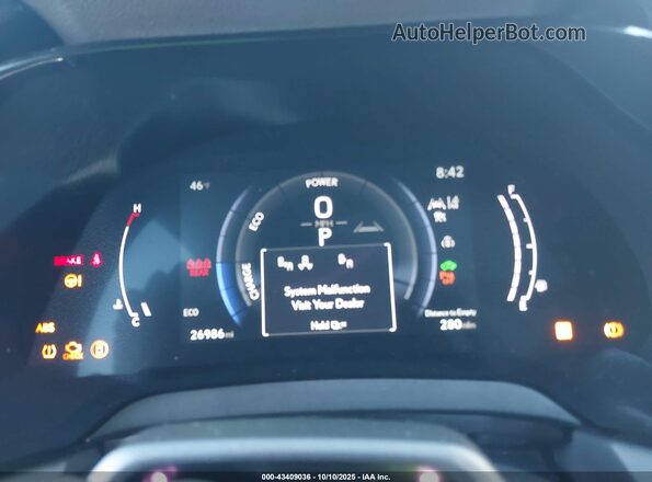 2T2BCMEA2RC018409 2024 LEXUS RX 500H Gray Vista de los asientos traseros