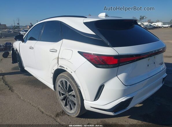 2T2BCMEA3RC011792 2024 LEXUS RX 500H White უკანა მარცხენა