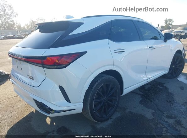 2T2BCMEA3RC011792 2024 LEXUS RX 500H White უკანა მარჯვენა