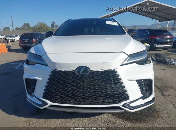 2T2BCMEA3RC011792 2024 LEXUS RX 500H White უკანა სალონის ხედი