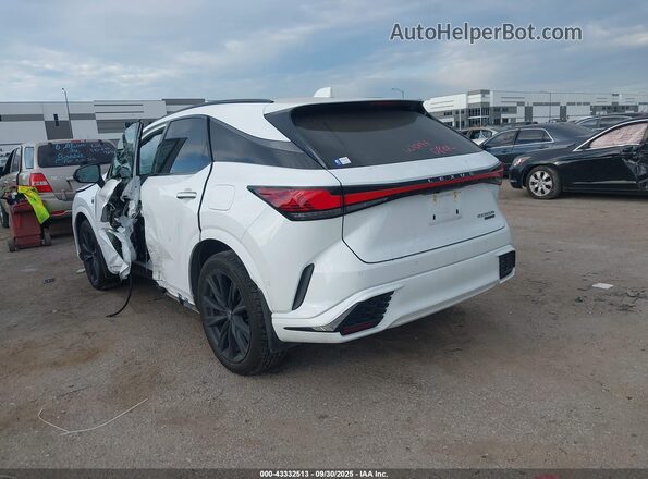 2T2BCMEA5RC012782 2024 LEXUS RX 500H White Trasero izquierdo