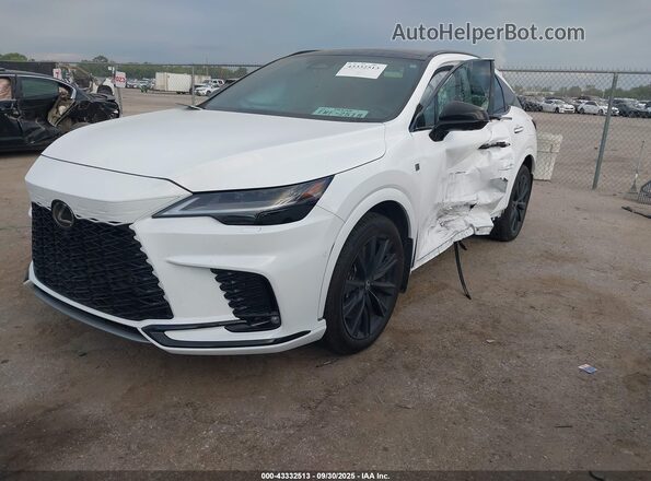 2T2BCMEA5RC012782 2024 LEXUS RX 500H White Vista tres cuartos delantera izquierda