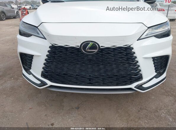 2T2BCMEA5RC012782 2024 LEXUS RX 500H White Vista del cuadro de instrumentos