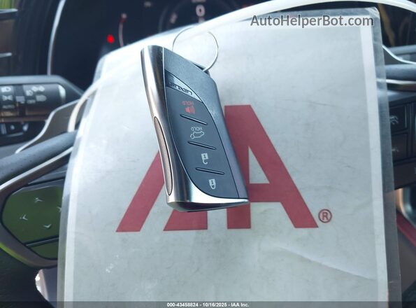 2T2BCMEA7RC017384 2024 LEXUS RX 500H Gray Vista del salpicadero